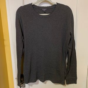 💥SOLD💥VINCE Charcoal Gray Thermal Long Sleeve
